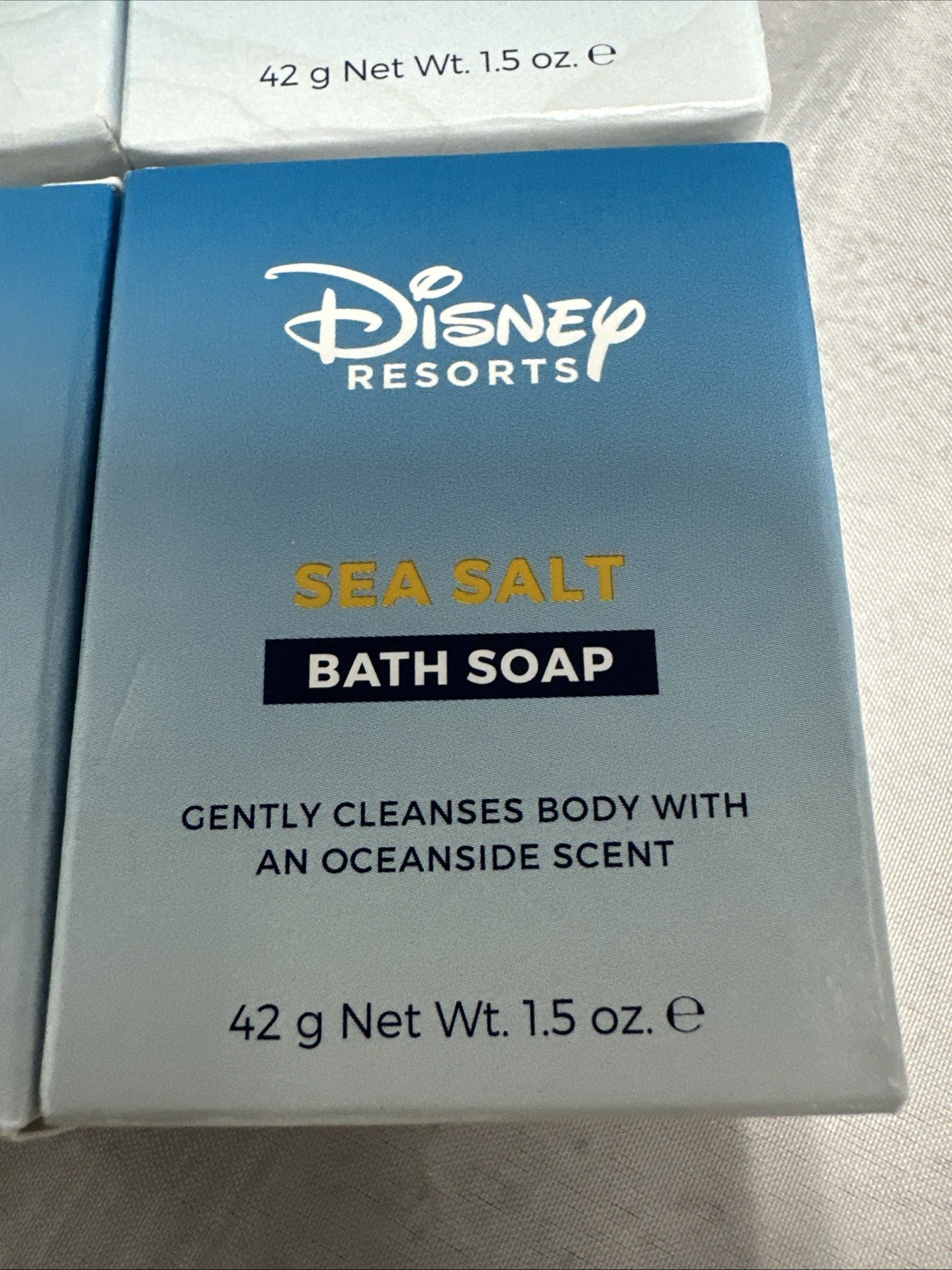 Disney Resorts SEA SALT Bath Soap 4 X 1.5oz Bars – New In Box