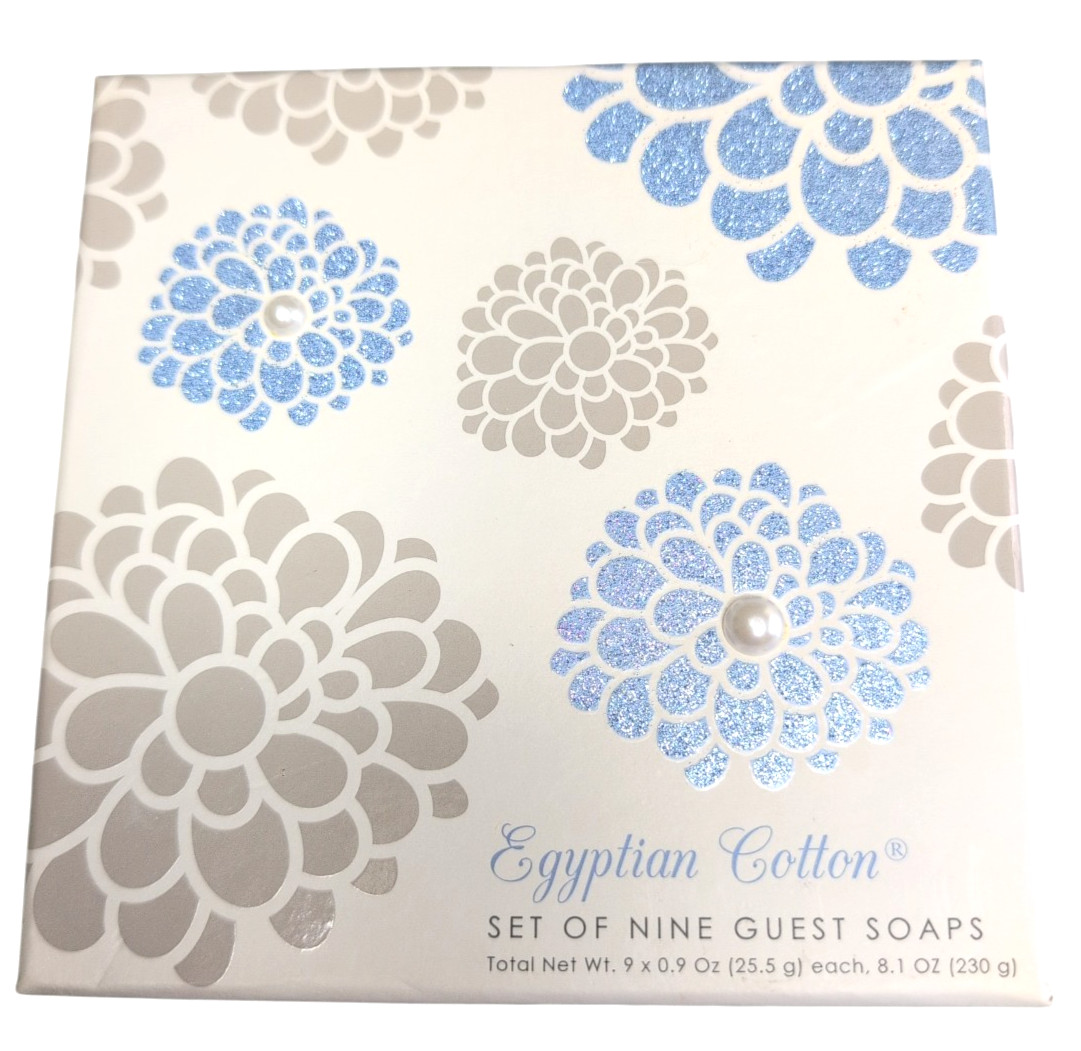 Lot (2) Premium Guest Soaps Sapone Italian & Egyptian Cotton USA 13 Bars NIP