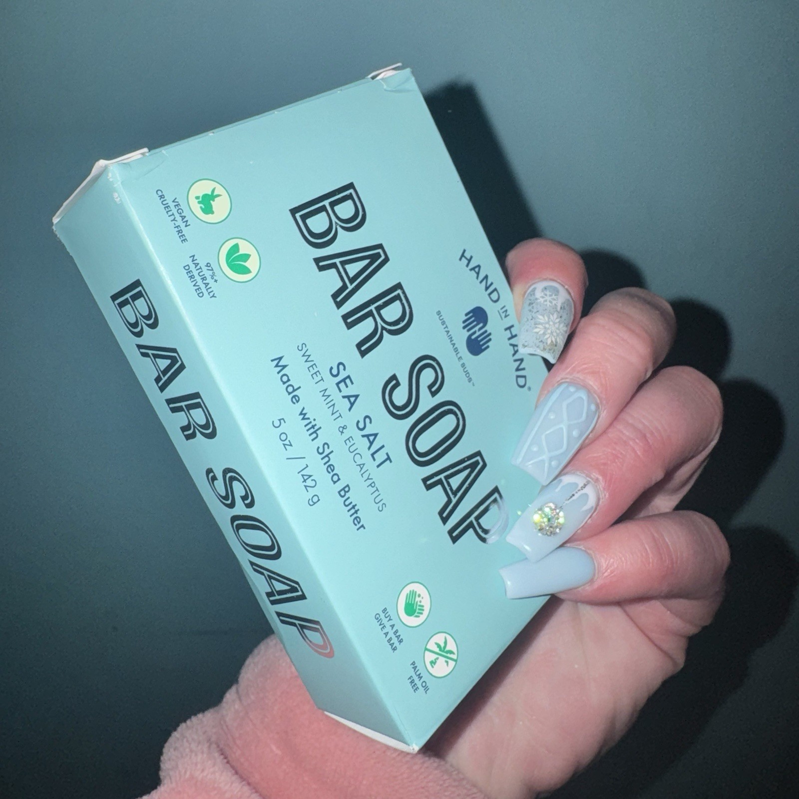 Hand In Hand Sea Salt Bar Soap 5oz – 2 Bars