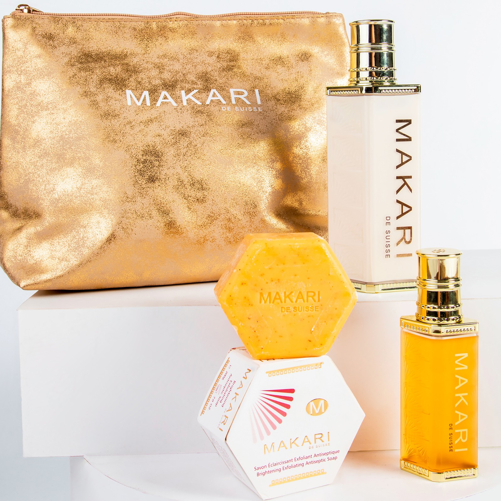 Brightening Exfoliating Soap by Makari for Women – 7 oz Soap