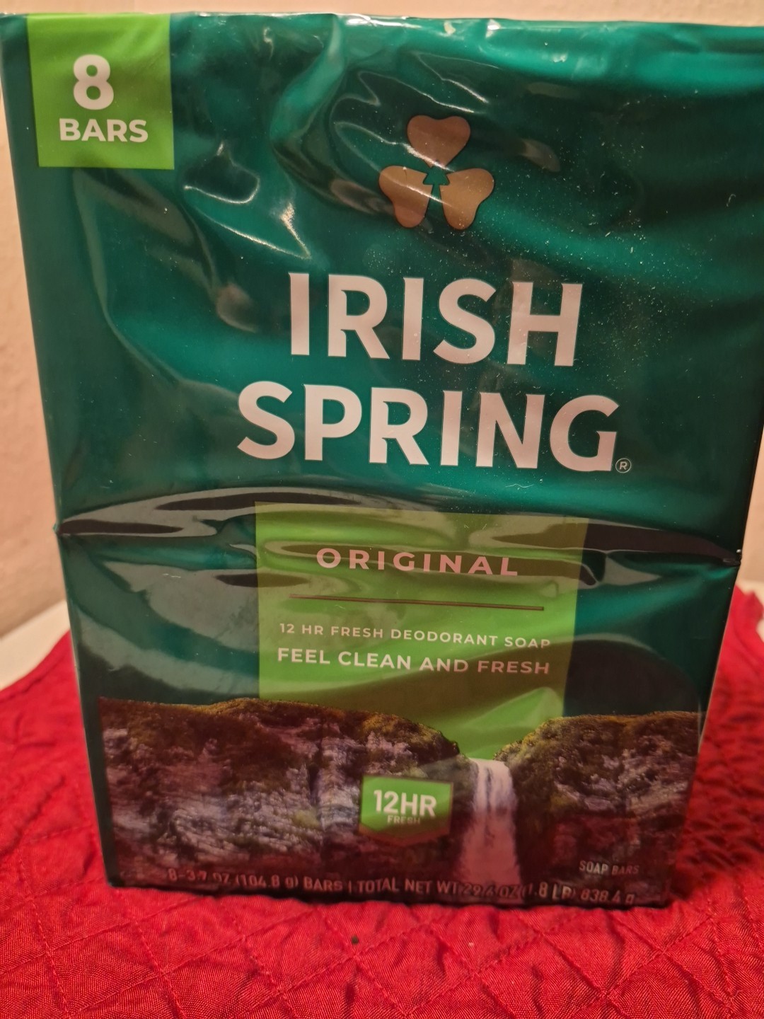8 Irish Spring Original Deodorant Soap 3.7 oz each (1-8pk)