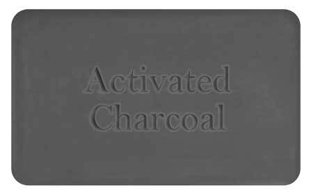 One With Nature Naked Activated Charcoal Bar Soap 4 Ounce