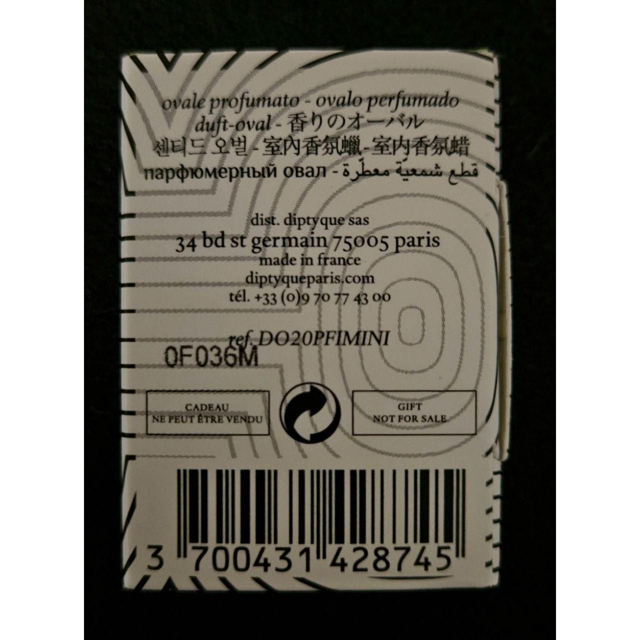 NEW Diptyque Baies Mini Figuier Scented Oval Soap Figuier Size 10g 0.35oz.