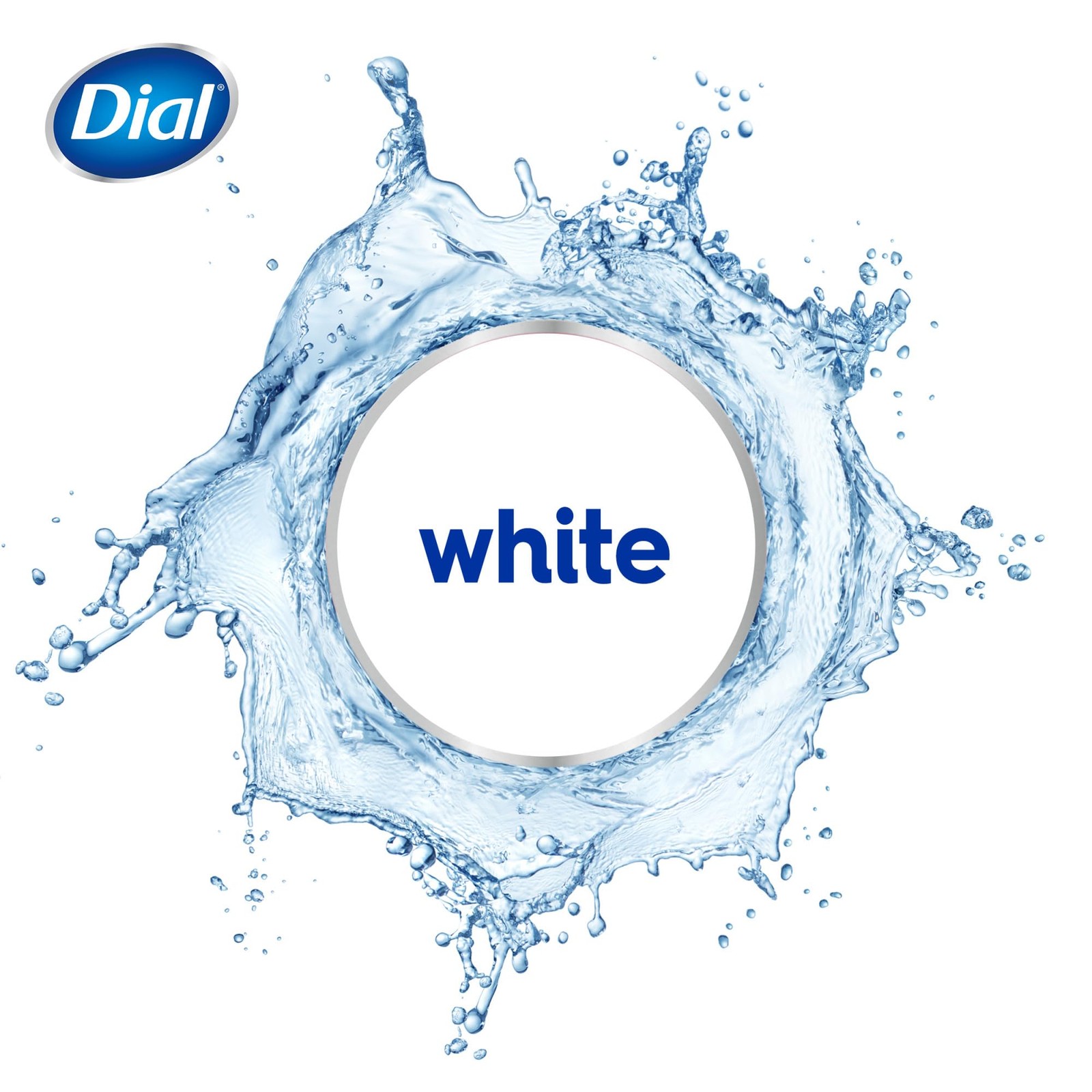 Dial Antibacterial Bar Soap, Refresh & Renew, 4 Ounce (Pack of 32), White