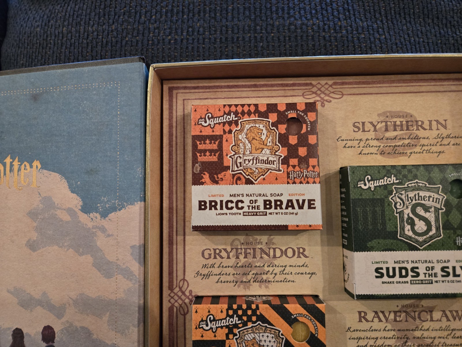 Dr. Squatch Harry Potter Wizarding World Limited Edition 4 piece Soap Set