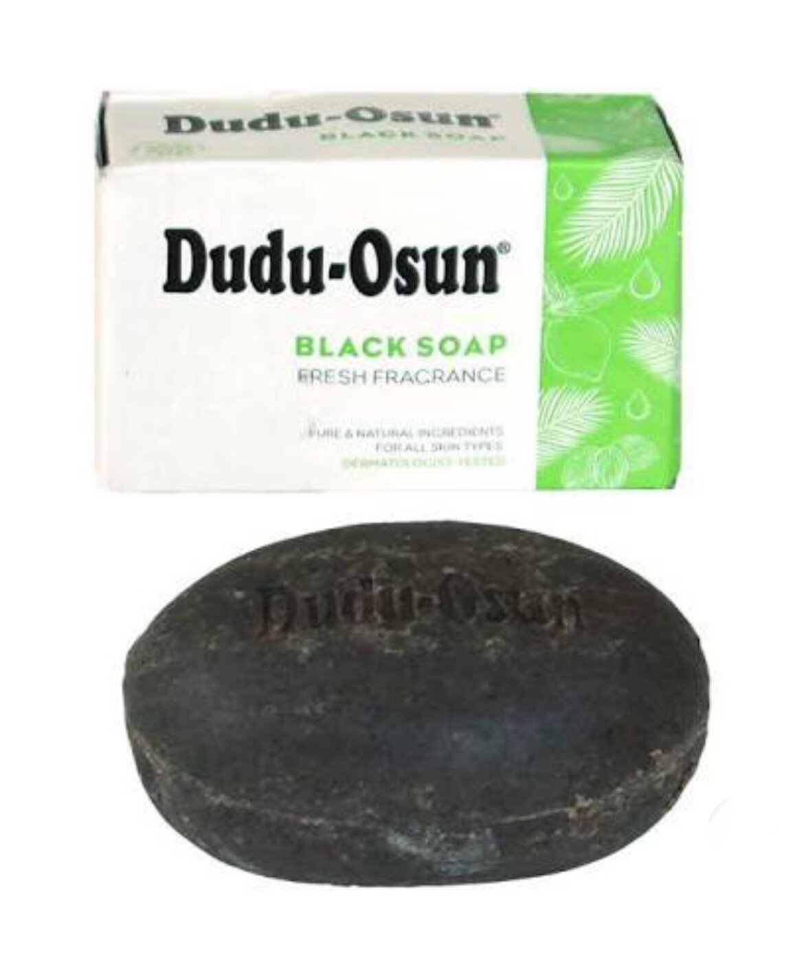 New Natural Tropical Dudu Osun Black Soap ( Fresh Fragrance ) 150 Grams.