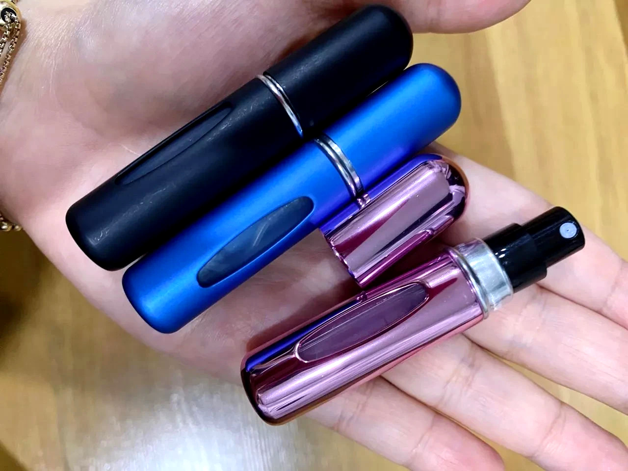 5ML Mini Refillable Perfume Spray Bottle – Leakproof Perfume Atomizer Spray