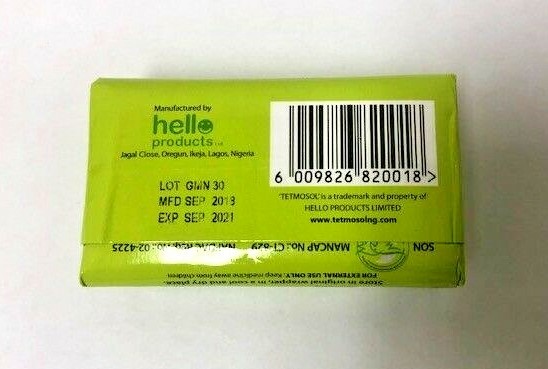 Tetmosol Medicated Soap Citronella (PACK OF 4) USA SELLER