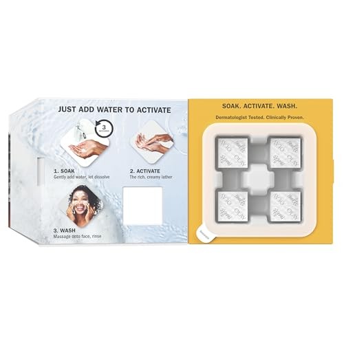 Olay Cleansing Melts Face Wash Water Activated Pad 32 Count Travel Pack