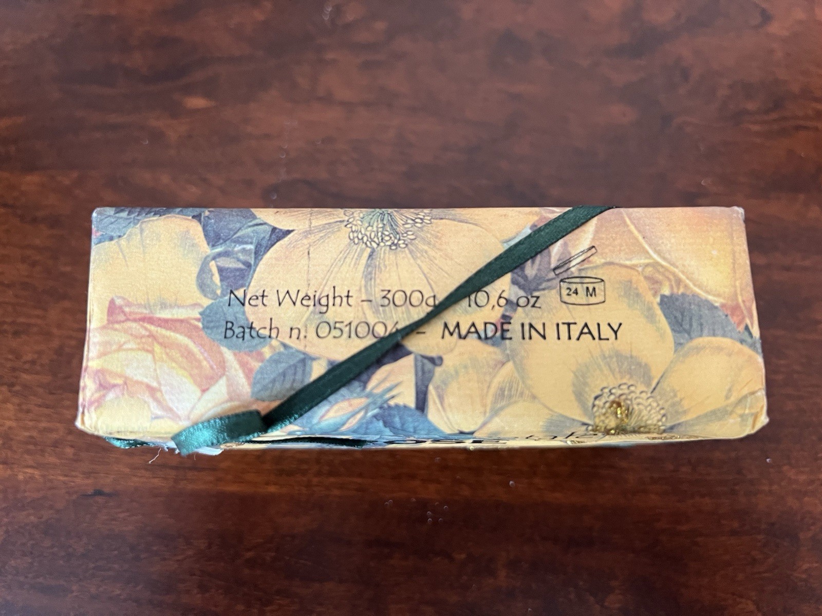 Sapone Vegetale ROSE Rosa Handmade Italy Vegetable Soap 10.6oz