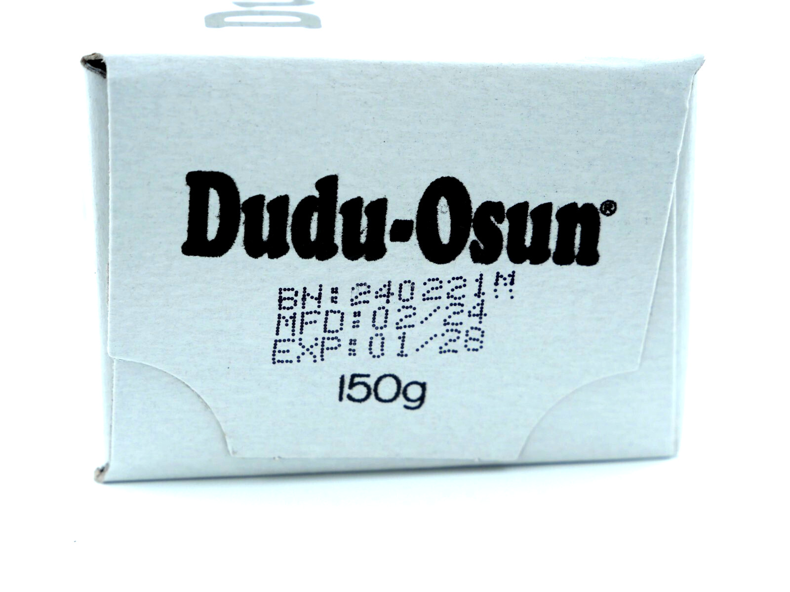 Tropical Natural Dudu Osun Black Soap Unscented Classic – All Natural 150g