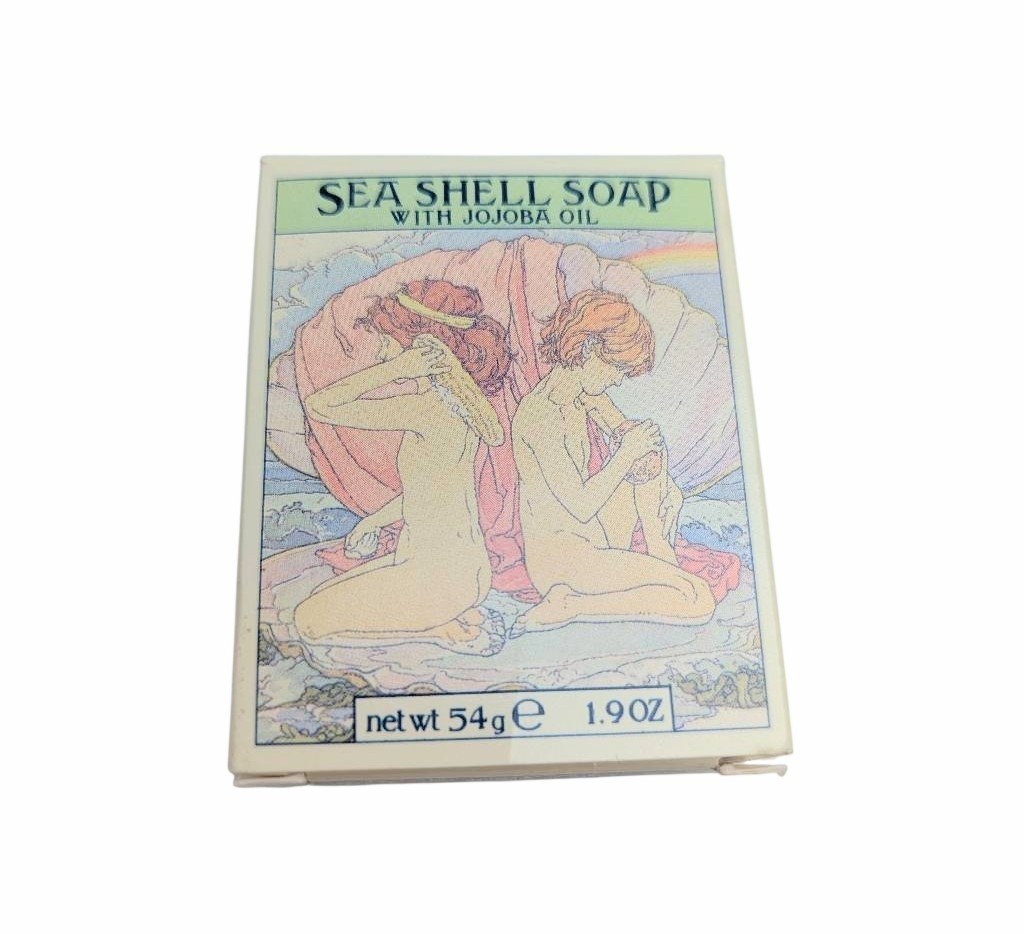 Crabtree & Evelyn Vintage 1978 Seashell Soap With Jojoba Oil 1.9 oz.