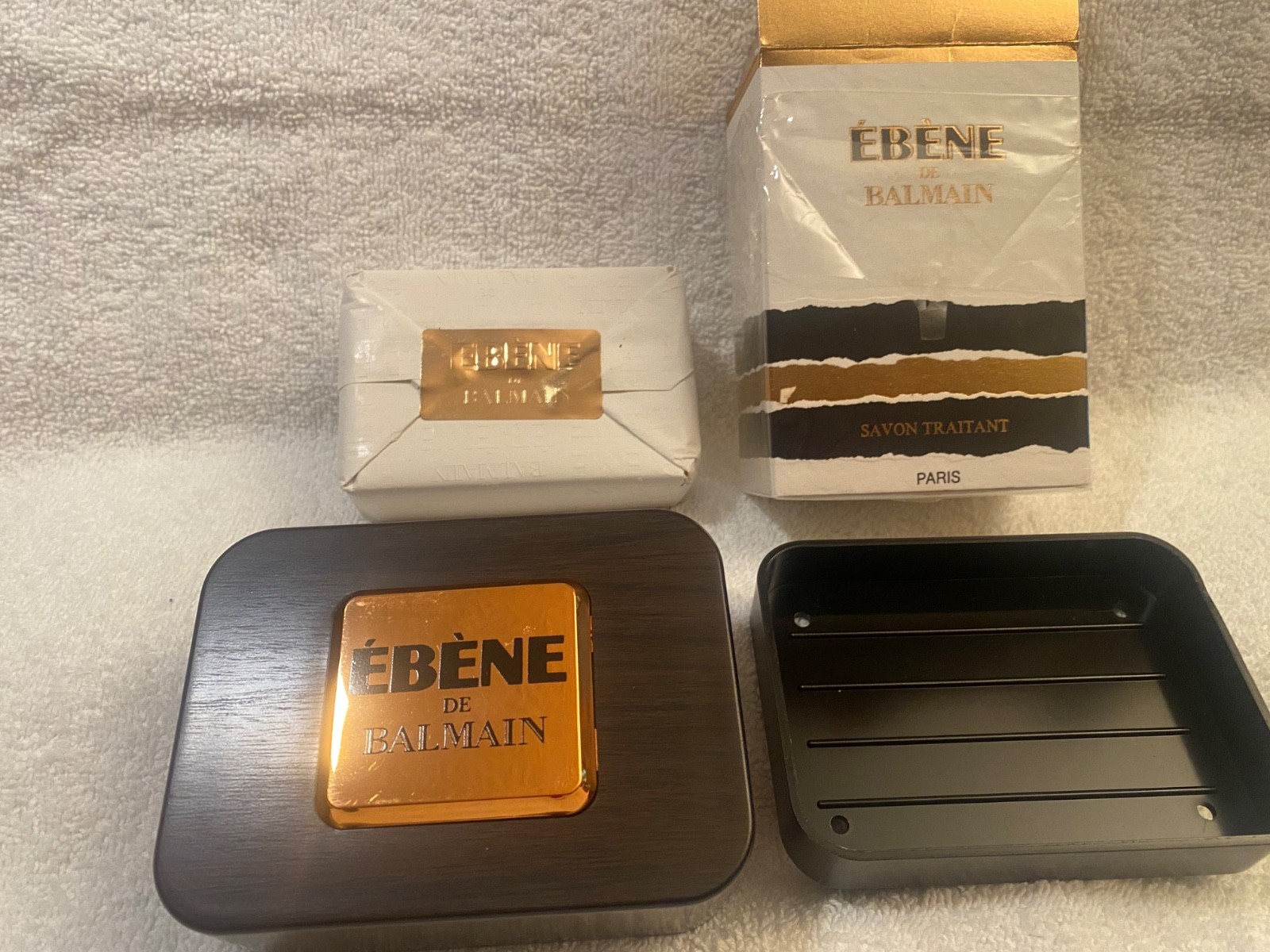 EBENE DE BALMAIN BY BALMAIN VINTAGE SOAP (NEW w/BOX) 7 oz SMELLS WONDERFUL !!