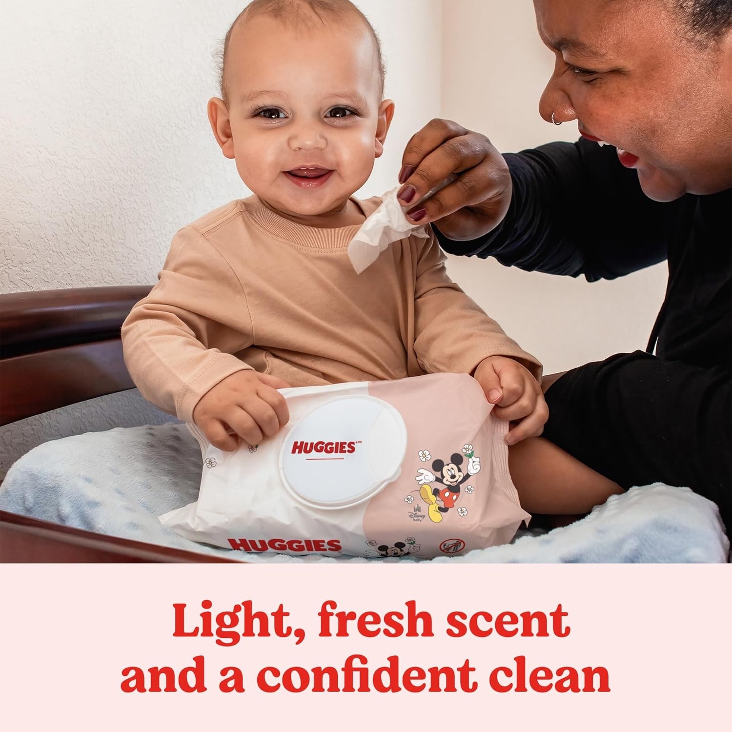 Huggies Simply Clean Fresh Scent Baby Wipes, 3 Flip-Top 64 Count (Pack of 3)