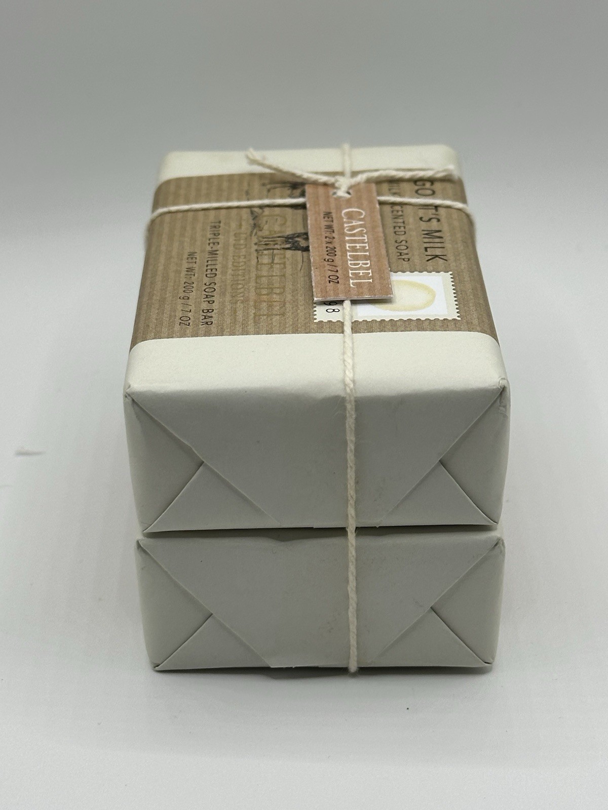Castelbel Goat’s Milk Soap Set of 2 x 200g Bars Made in Portugal Ltd Edition NWT