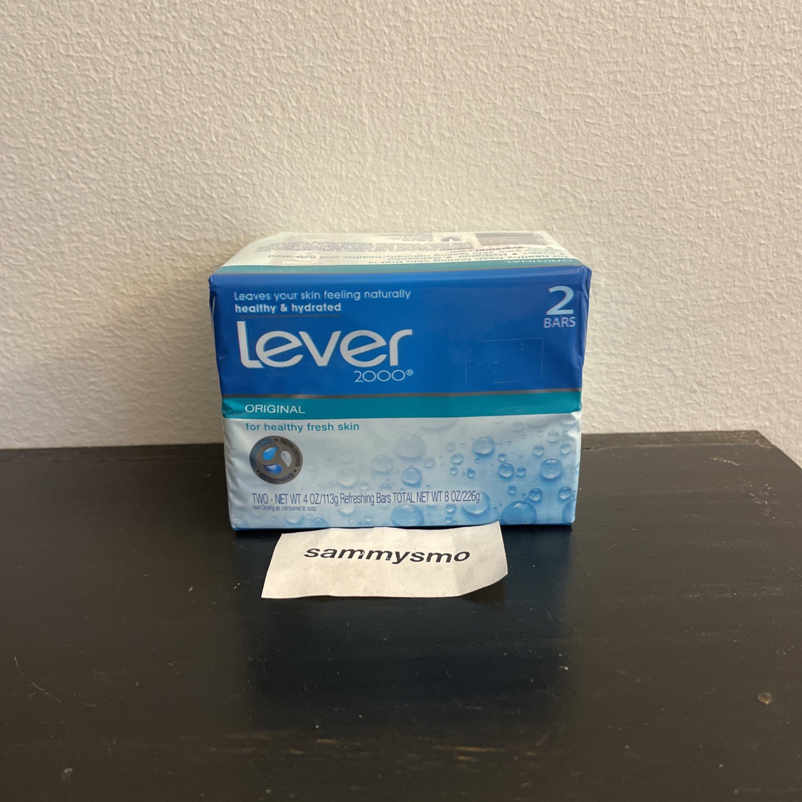 Lever 2000 Original Bar Soap For Healthy Fresh Skin, 4 oz., x2 DISCONTINUED