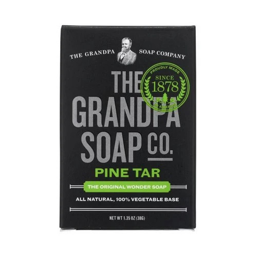 Pine Tar Bar Soap 1.35 Oz by Grandpa’s Brands Company