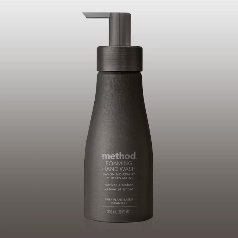 Method Foaming Hand Wash Vertiver Plus Amber With Plant Based Cleansers – 10 oz.