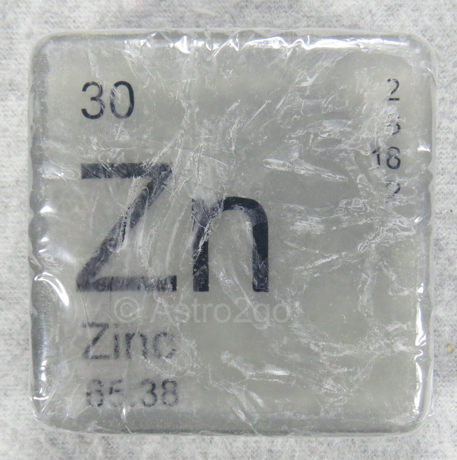 PERIODIC TABLE ELEMENT “Zn” ZINC NOVELTY HAND BATH SOAP-4 oz JUST BUBBLY NEW!