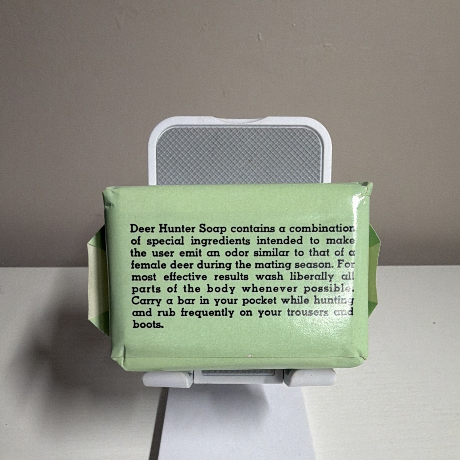 Vintage Marco’s Enterprises Deer Hunter Body Bar Soap, Anise Scent, 3.6 oz