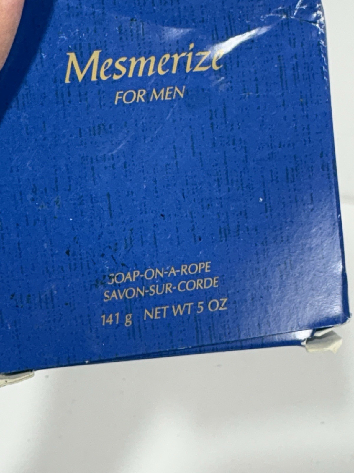 Avon Mesmerize Men’s Soap on a Rope 5 ounces New Old Stock Discontinued For Men
