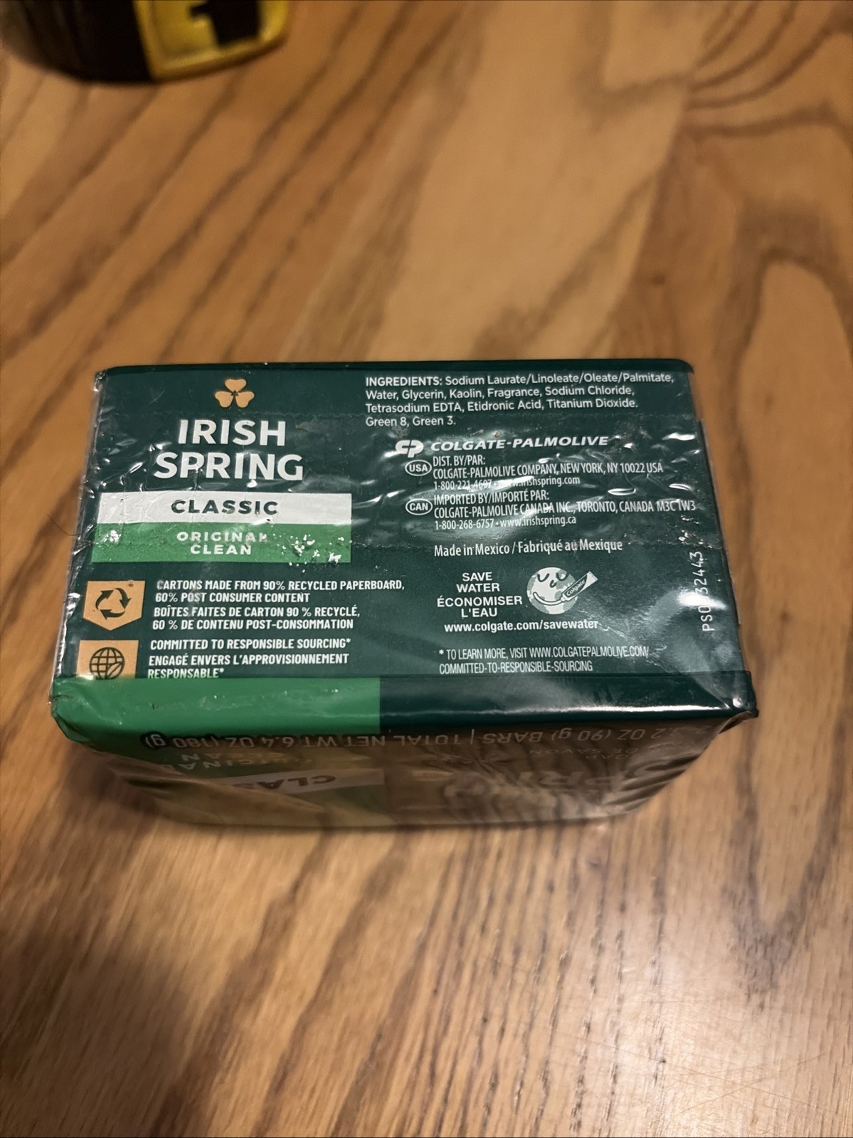 Irish Spring Original Scent Bar Soap 3.2 oz