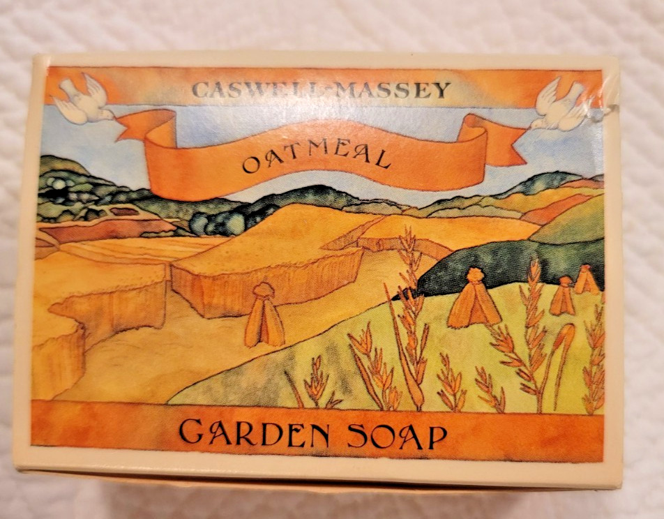 Caswell-Massey Oatmeal Castile Bar Soap 5.8 oz in Box