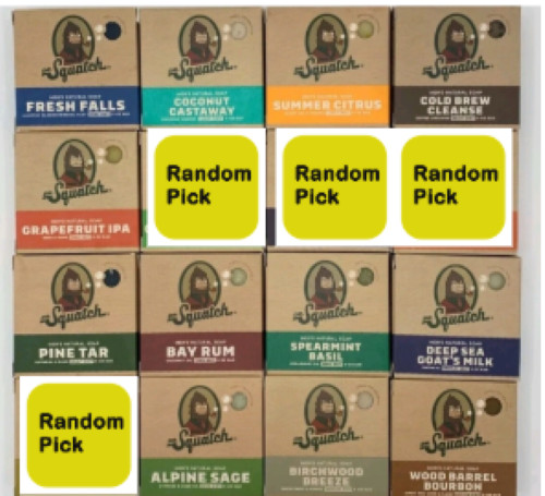 Dr. Squatch Soap Men’s natural bar soap 43 Scents Available 1 Beard Oil