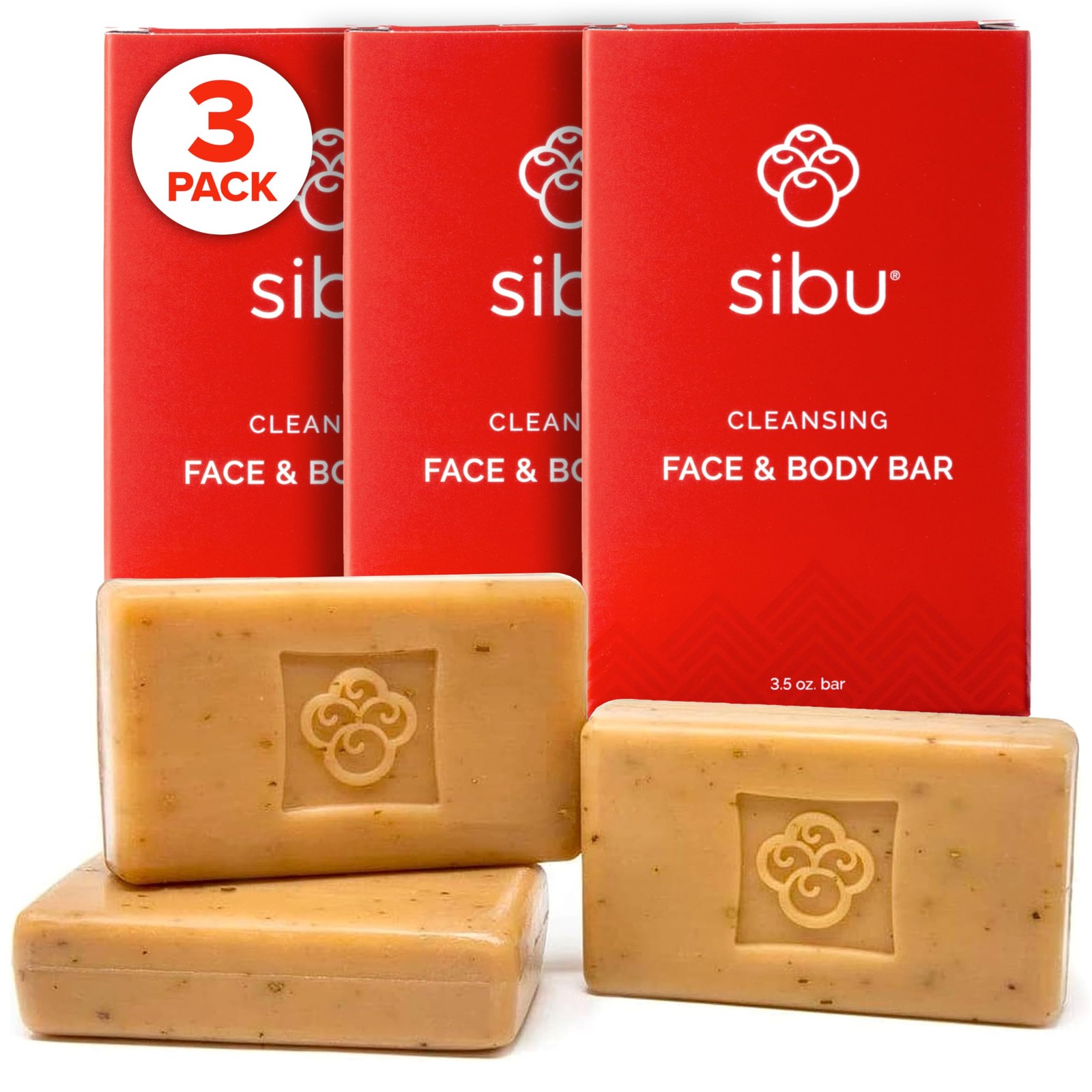 Sea Buckthorn Soap, Cleansing Face & Body Bar with Citrus Scent (3-Pack) – Mo…