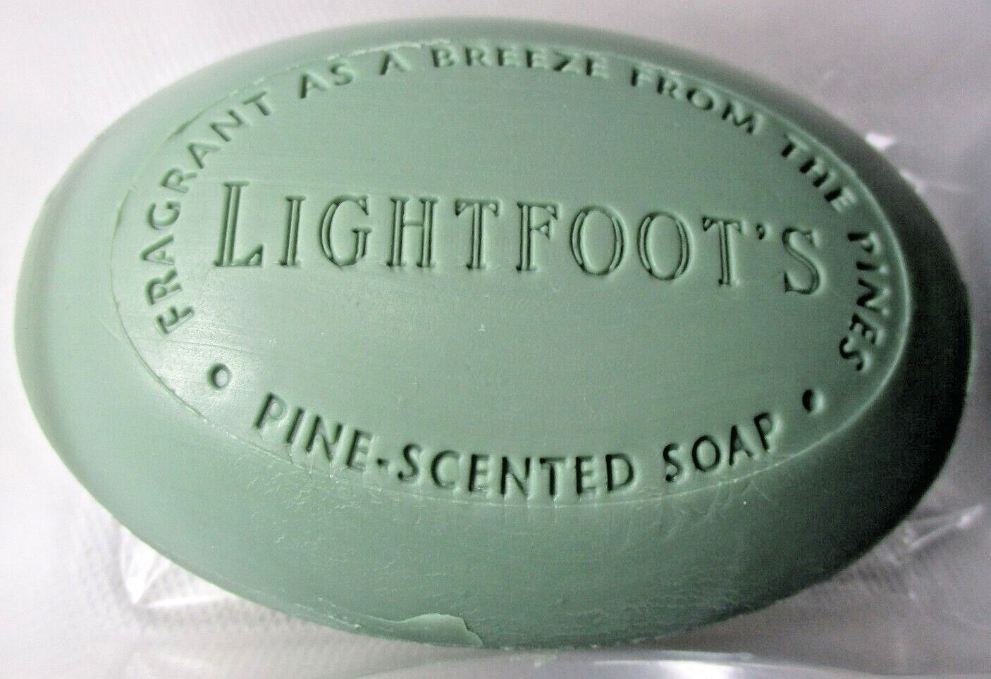 Lightfoots Fragrant Pine Bar Soap Hard Milled & Moisturizing 10-Pack 5.8 oz Ea.