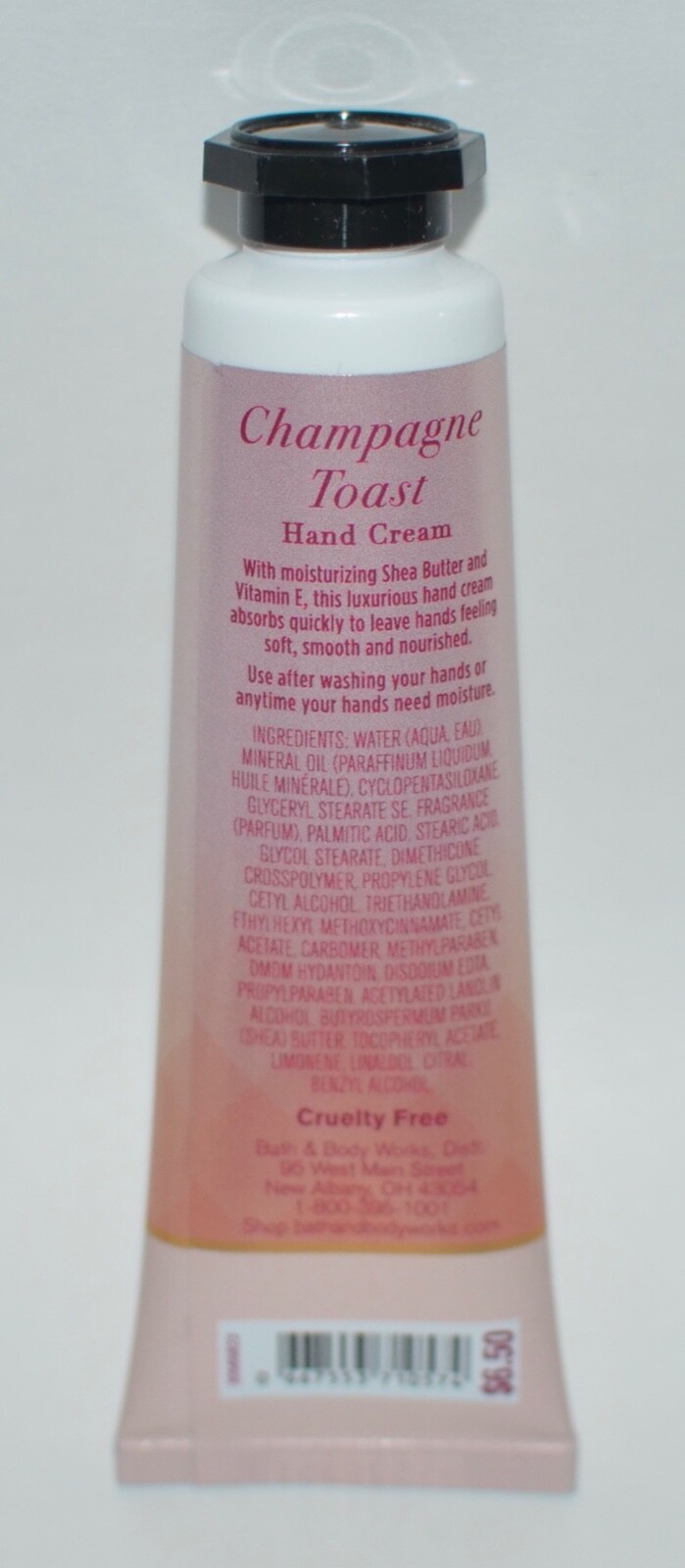 3 BATH & BODY WORKS CHAMPAGNE TOAST SHEA BUTTER HAND CREAM LOTION 1OZ TRAVEL