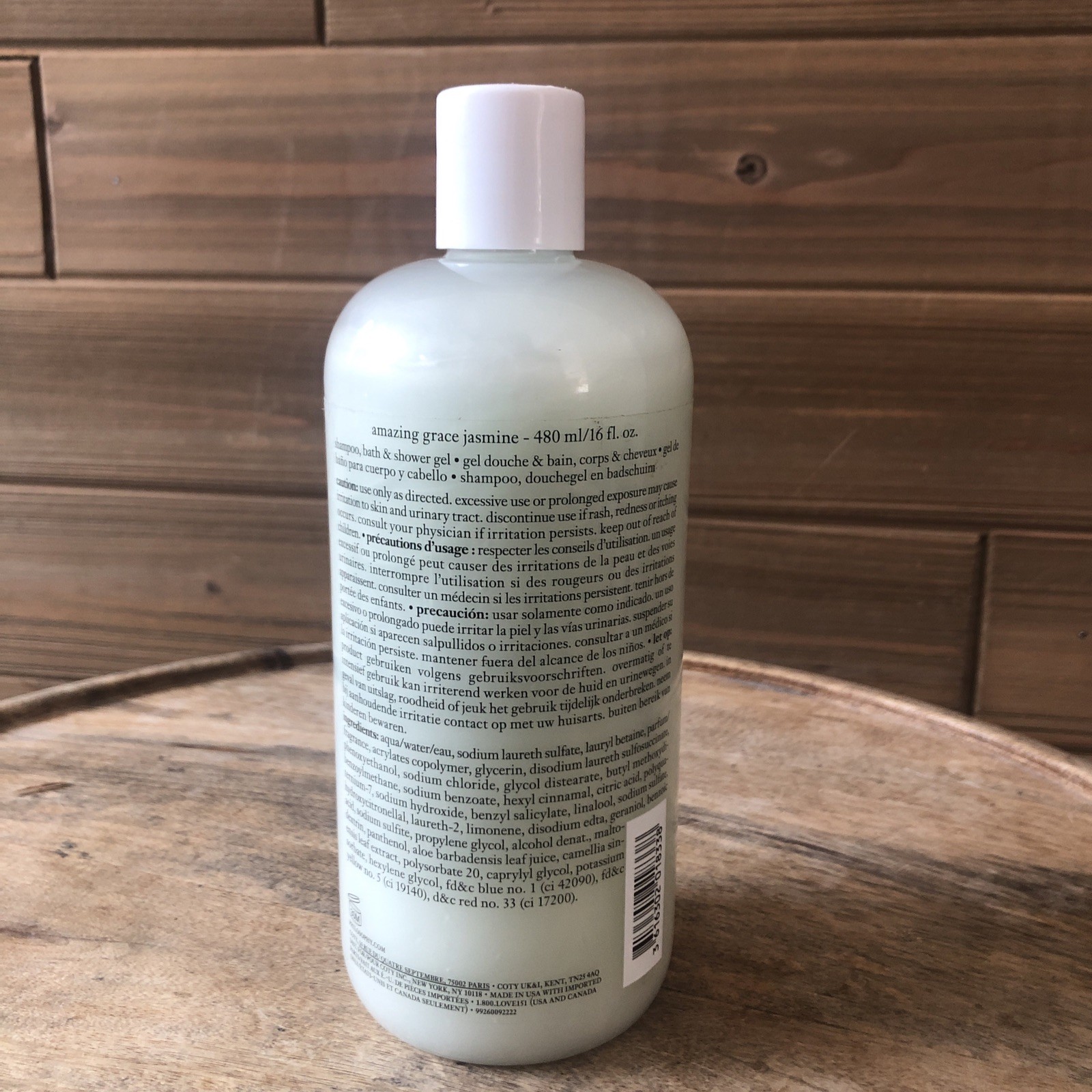 Philosophy Amazing Grace Jasmine Shampoo, Bath & Shower Gel 480ml 16oz ea
