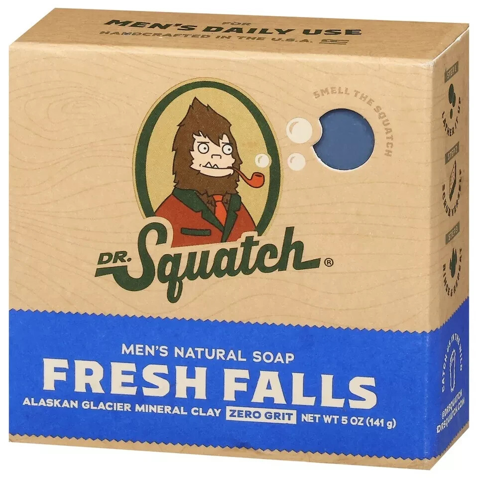 DR SQUATCH BAR SOAPS VARIOUS SCENTS NEW IN BOX BARS