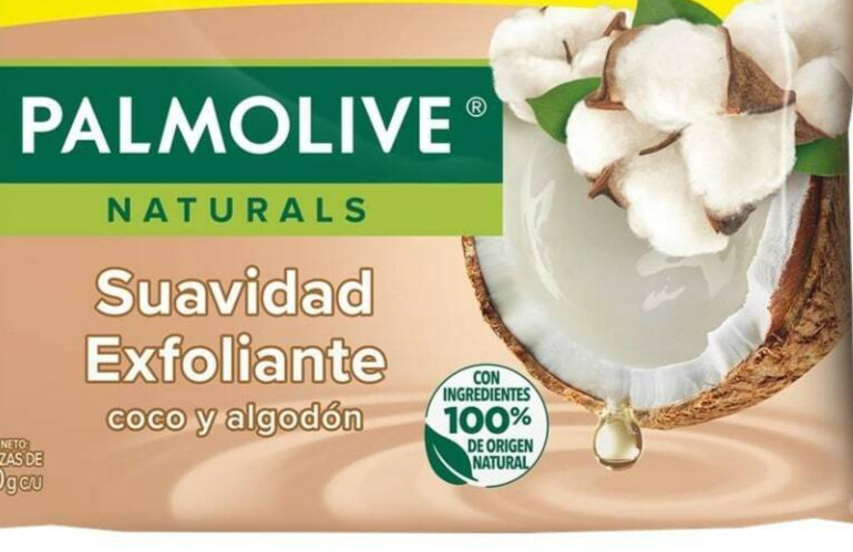 8 x Palmolive Naturals -Suavidad Exfoliante- Moisturizing Bar Soap