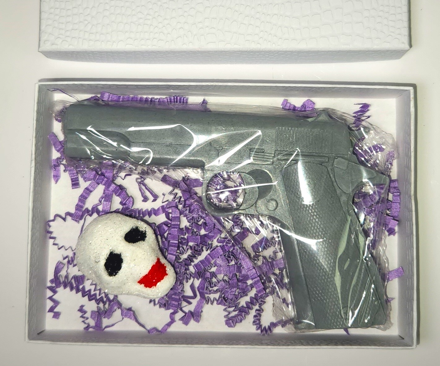 SOAP Handmade Gift for Him, Men, Man, Boys, Teen, shaped as gun, pistol, grenade