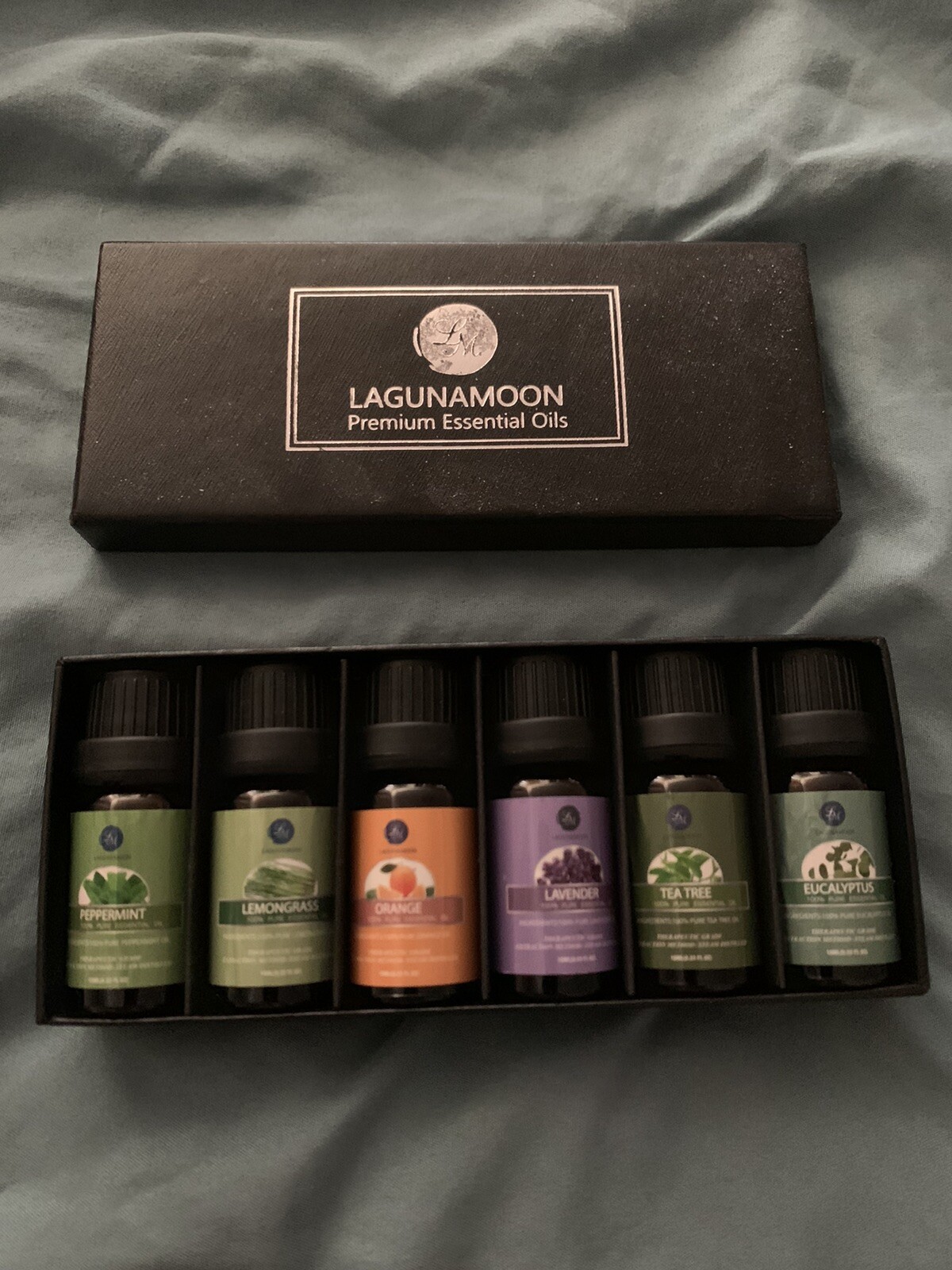 Lagunamoon Essential Oils Gift Set with 6 Pieces