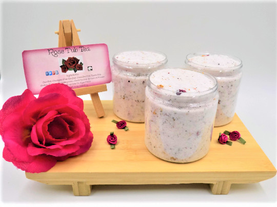 Rose Tub Tea / Bath Salt / Romanic Bath Salts