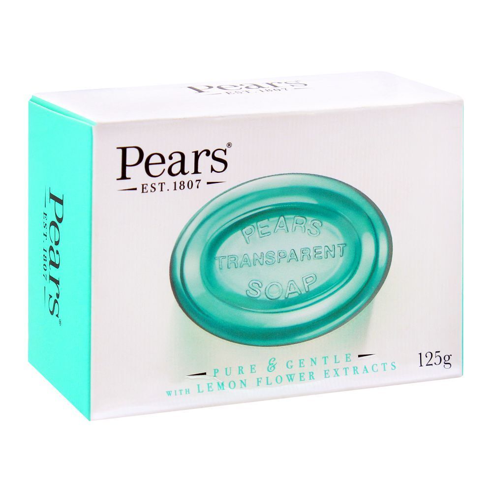 Pears Pure & Gentle Care Transparent Bar Soap [Original, Blue or Green]