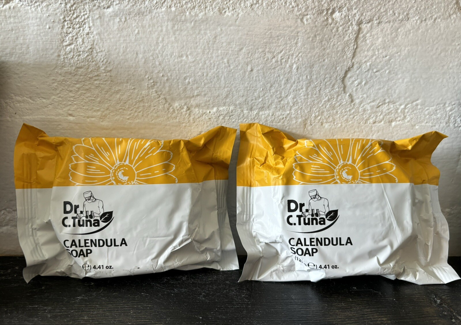 X2 Farmasi Dr. C. Tuna Calendula Oil Soap, 4.41 oz / 125 g.