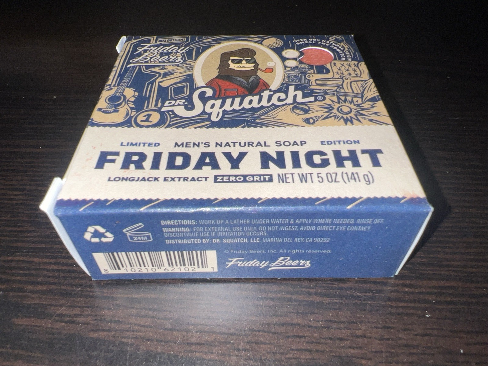 Dr Squatch Friday Night 5 Oz Soap Online Exclusive Limited Edition