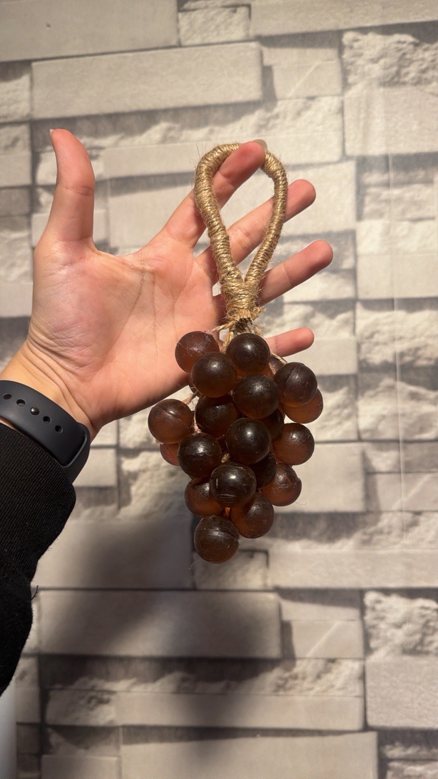 Grape Soap, Handmade Grape Soap on a Rope, Decorative & Aromatic Soaps With Aloe