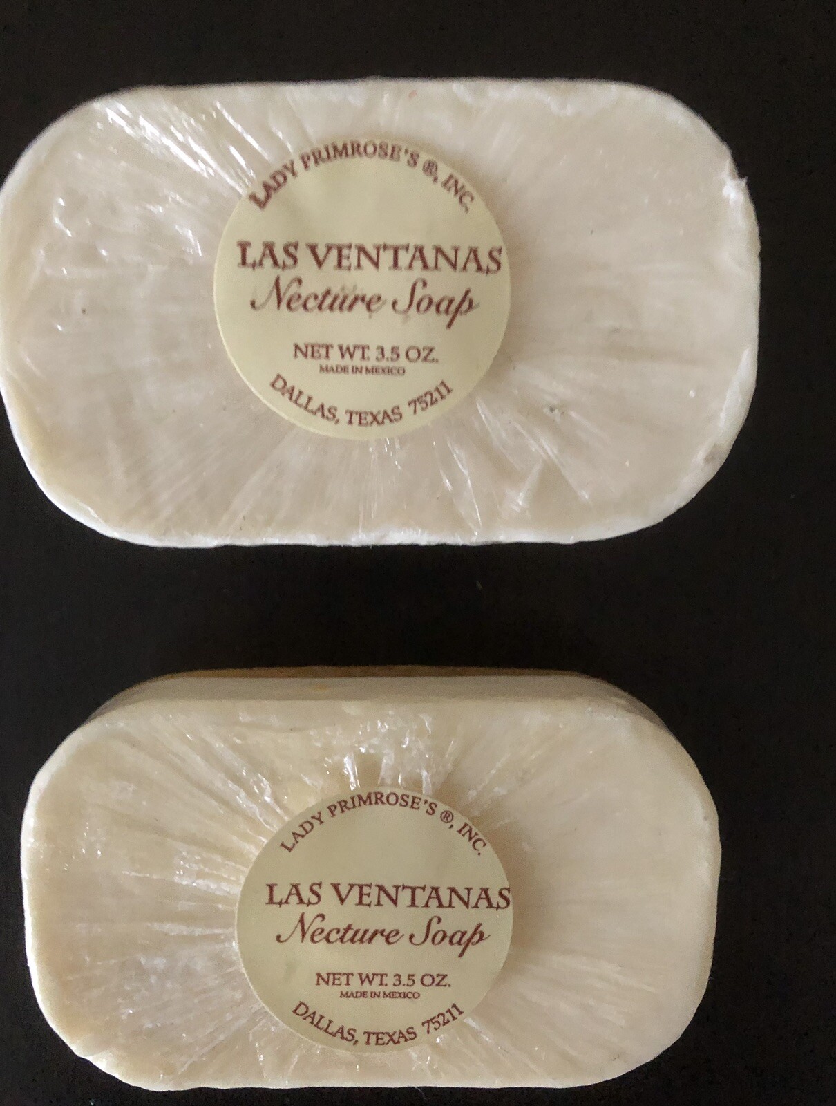 2 Lady Primerose Necture Soaps For LAS VENTANAS Resort 3.5oz X 2 RARE HTF NEW