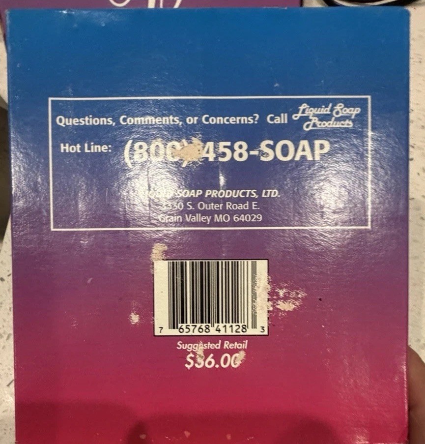 2+ boxes NOS Liquid Soap Products BODY 34 Bars Classic Oatmeal Formula Exfoliate