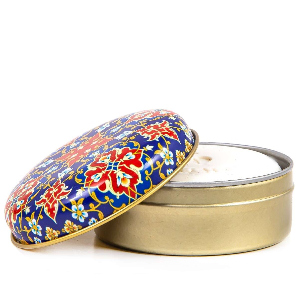 Pure Plant Oil Metal box Turkish Soap Moroccan Mosaic Pattern Scented Soap Box