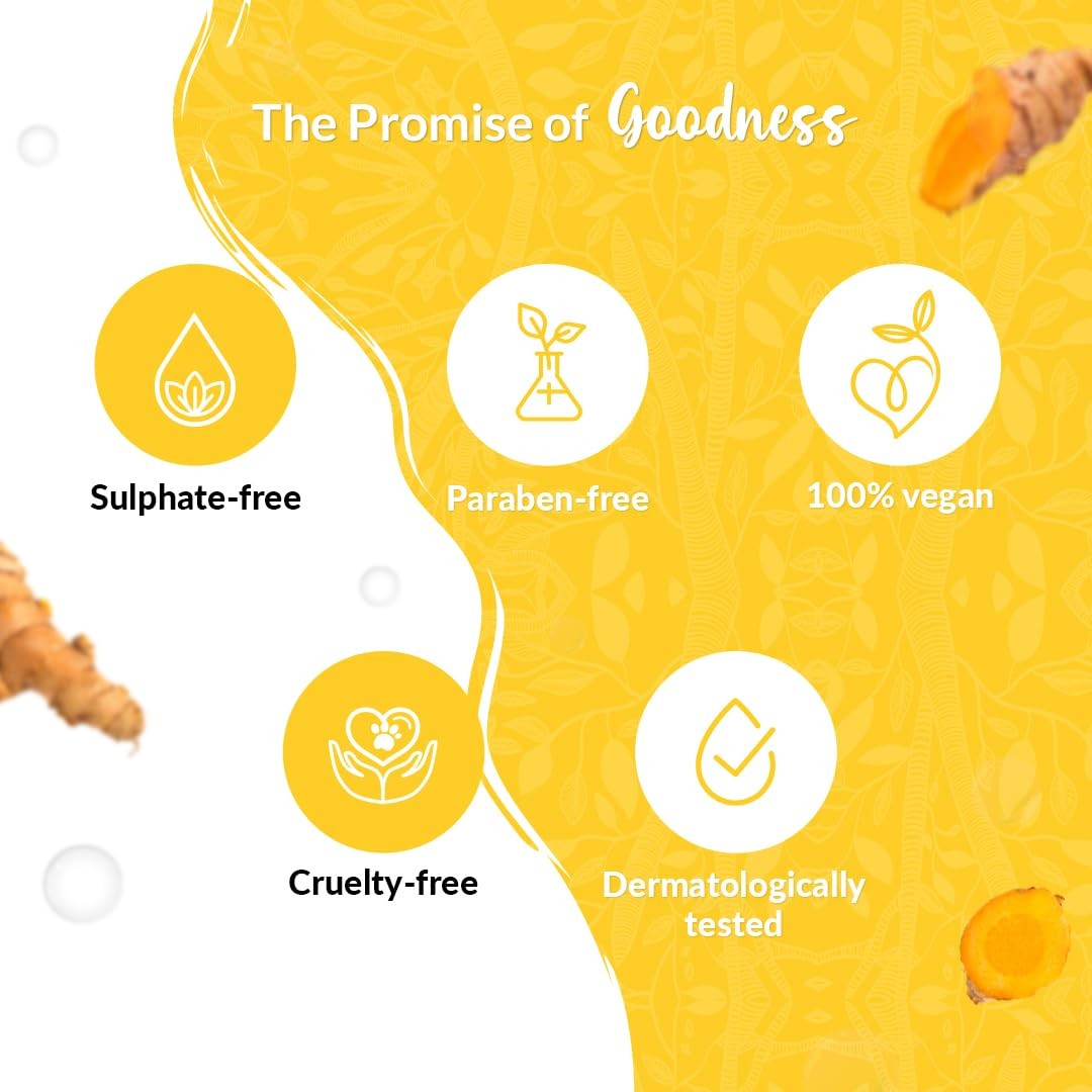 Ayurvedic Turmeric & Argan Oil Bathing Soap, 125Gm (4+1 Offer Pack)
