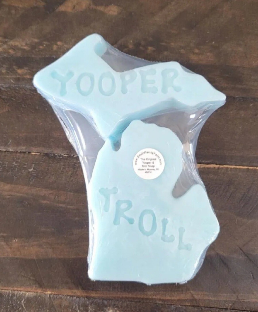 Bar Soap GOAT MILK Celestial Waters MICHIGAN YOOPER & TROLL 4.25 & 2.75 Ounces