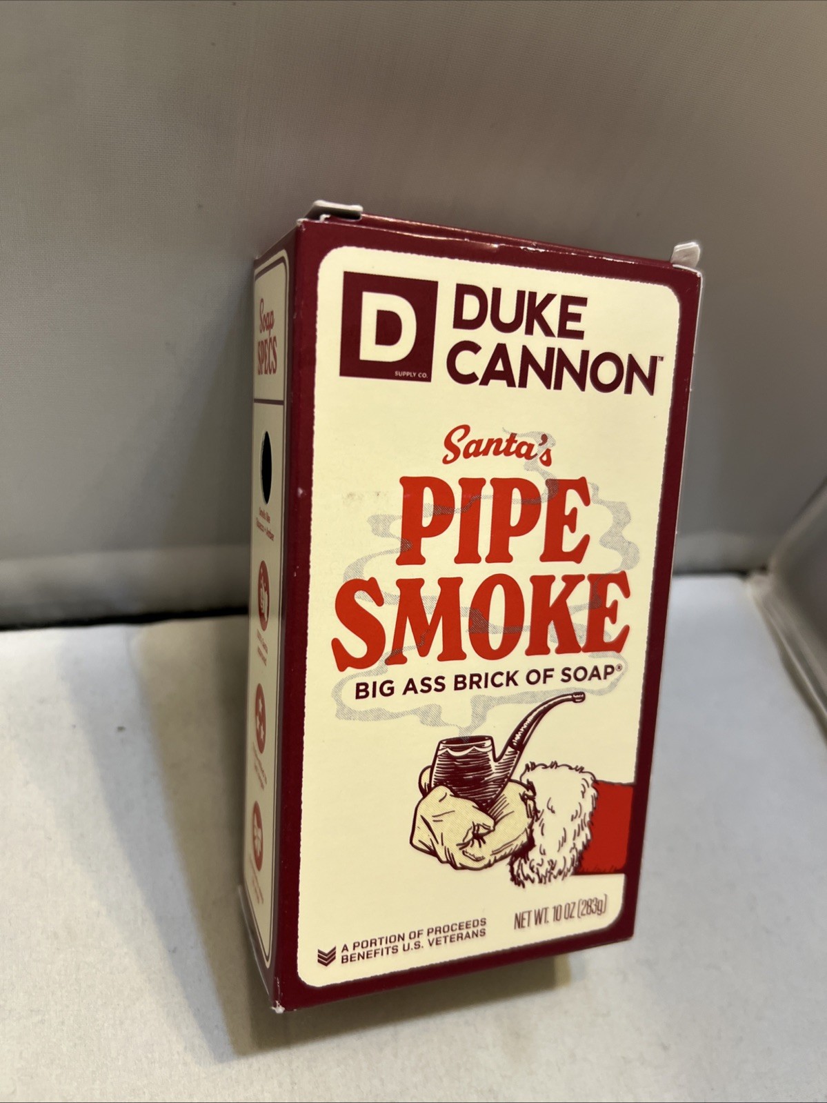 Duke Cannon Big Ass Brick of Soap Santas Pipe Smoke New
