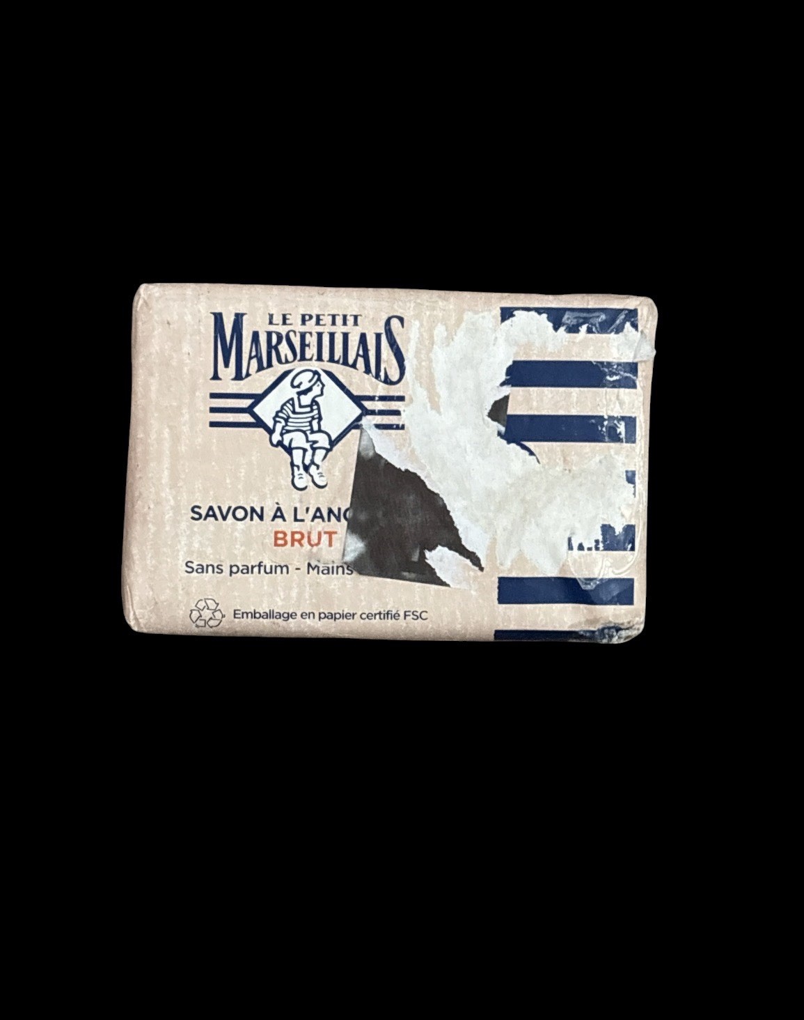 Original Le Petit Marseillais Brut XL Soap Bar 300 Grams No Added Perfume.