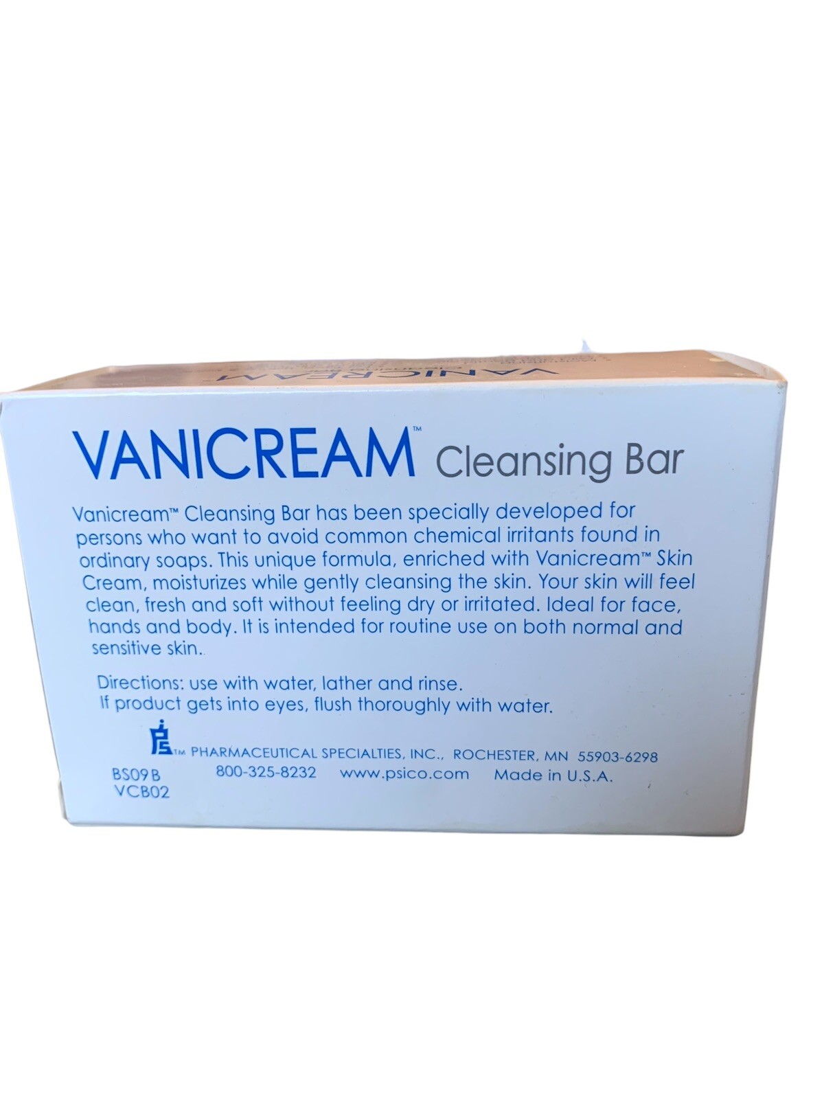 Vanicream Full-Body Cleansing Bar for Sensitive Skin – 3.9 oz – 4 Pack