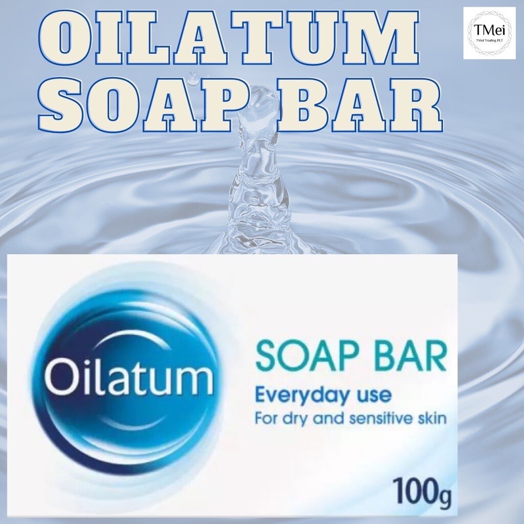 10 Boxes OILATUM Bar SOAP For Dry Skin 100g Gently Cleanses Moisturizes
